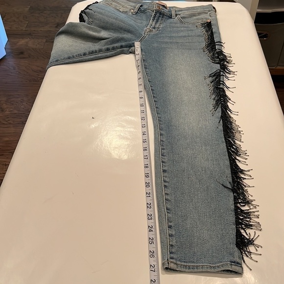 7 For All Mankind Luxe Vintage The Ankle Skinny Size 30 - Picture 7 of 16